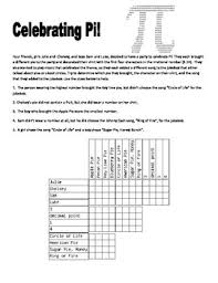 Create your own pi puzzle. Celebrating Pi A Logic Puzzle Logic Problems Logic Puzzles Logic