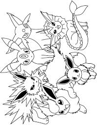Pokemon eevee evolutions coloring pages. 43 Eevee Evolution Coloring Pages Ideas Coloring Pages Pokemon Coloring Pages Pokemon Coloring