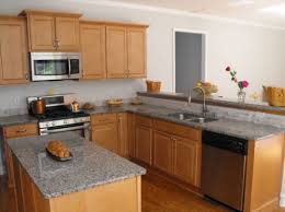 Maple Cabinets And A Light Grey Kitchen Remodel Countertops Natural Wood Kitchen Cabinets Maple Kitchen Cabinets