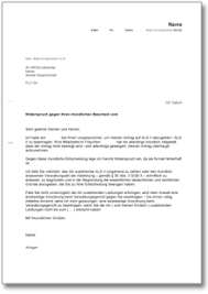 Check spelling or type a new query. Widerspruch Gegen Einen Mundlichen Ablehnungsbescheid De Musterbrief Download