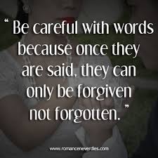 Using a blank sheet of paper, you will show students how easily something they say can be permanent. Quotes About Hurtful Words Spoken Quotesgram