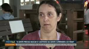 Vontade de viver e vencer na vida move a personagem do quadro "Minha  História"