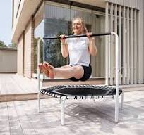 ACON Fit 1,41m Hexagon Rebounder Fitness Trampoline with Balance Handlebar