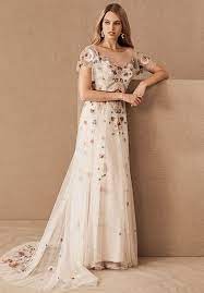 Bhldn In 2021 Embroidered Wedding Dress Bhldn Wedding Dress Wedding Dress Trends