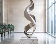 Indoor Stainless Steel Sculpture