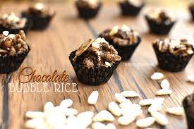 Cara membuat bubble chatime cara membuat bubble milk tea cara membuat bubble mutiara hitam cara membuat bubble rice in ja resep minuman makanan enak makanan. Chocolate Bubble Rice Rangup Dan Mudah Buat Orang Lapo