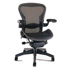 Herman Miller Aeron Chair Size B Or C Semi Loaded In Black Executive Office Chair