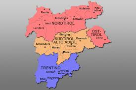 Karten berichten optisch von räumen und dokumentieren in zeitlicher dimension gebiete, gebiete wie eben das land tirol. Karte Fur Sudtirol Und Tirol Relief Und Panorama Landkarte