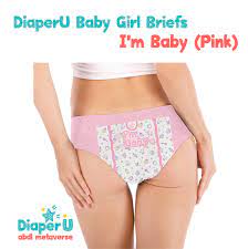 ABDL Adult Baby Girl Panties I'm Baby baby Pink - Etsy