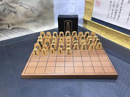 Japanese Chess Game Shogi Game Set Made In Japan Signed Etsy Chess Game Games Japan Time