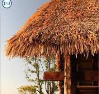 Fireproof Reed Thatch Artificial Thatch Roofing Synthetic Building Materials