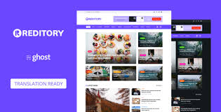 Reditory News And Magazine Style Ghost Blog Theme Blogger Theme Template In 2020 Blog Themes Affiliate Marketing Blog Fashion Magazine