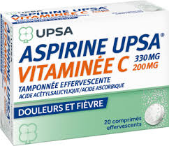 De nouveaux bienfaits trouvés à l'aspirine abonné. Aspirine Upsa Vitaminee C Effervescente Upsa Nosproduits