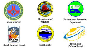 1 2 3 4 5 kudat division west coast division interior division sandakan division tawau division. Sabah Tourism Logos