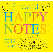 It has 52 weeks and starts on sunday, january 1st 2017. Give A Daily Dose Of Instant Happiness With This Unique Full Color Boxed Calendar Each Entry Provides A Ne Happy Notes Calendar Reminder Inspirational Quotes