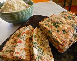 Turkey Meatloaf With Sun Dried Tomato Spinach And Feta Turkey Meatloaf Spinach And Feta Recipes