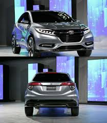 More Pics Of Honda S Fit Based Urban Suv Concept Honda Hrv Honda Fit Honda