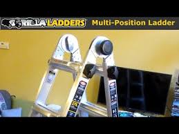 Gorilla ladders 18′ multi position ladder review. Gorilla Ladders Mpx22 Multi Position 22 Ft Youtube