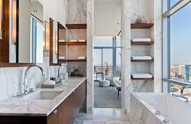 While simpler bathroom designs may just consist of a shower area, a toilet area and a sink area, a custom luxury bathroom offers its owners so much more than that. The Best Luxury Designs For White Marble Bathrooms Marcy Exerts