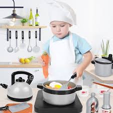 ¡pues entonces aquí te lo vas a pasar genial! Juego De Elementos De Cocina Juguete Para Ninos Mercado Libre