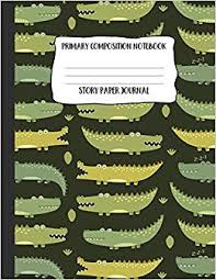 All kinds of printable specialty paper for writing and math. Primary Composition Notebook Alligator Blank Story Paper Amazon De Princess Pixel Fremdsprachige Bucher