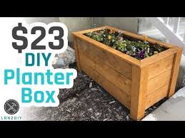 I am building cedar planter boxes for my deck to create an elevated kitchen garden. This Is An Inexpensive Yet Outdoor Ready Cedar Planter Box That Can Hold About 3 Full Bags Of Potting Soil A Diy Planter Box Diy Cedar Planter Box Diy Planters
