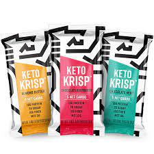 Keto Krisp Keto Bar Variety Protein Pack 6 Pack Keto Bars Mint Chocolate Keto