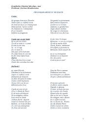 Cantecele cu animale pentru serbarile de la gradinita cantece cu versuri despre : Program Artisitic De Paste