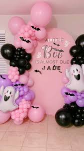 A Baby Shower Halloween Themed Baby Shower Decorations Little Boo Is Almost  Due