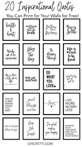 20 Inspirational Quotes You Can Print For Your Walls For Free Free Printable Quotes Free Printable Wall Art Wall Art Quotes