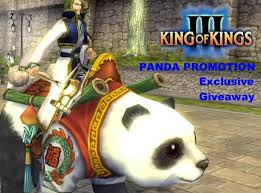 King Of Kings 3 Exclusive Giveaway Panda Mount Promo Codes