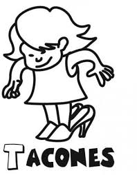 Tacones Dibujos Para Colorear Hay zapatos de todos los tipos: tacones dibujos para colorear