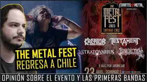 Kreator y Testament llegan a Latinoamérica este 2023 para dar una serie de  shows