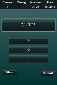 Link multiple quizzes to create your own online learning course. Alphabet Series Quiz For Android Apk Download