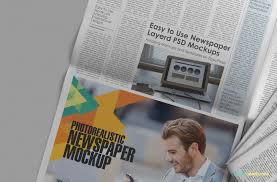 Download Newspaper Mockups Free Psd Download Zippypixels