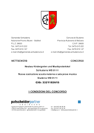 CIG: 3321182615 1 CONDIZIONI DEL CONCORSO