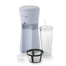 Can brew tea bags or loose tea. Mr Coffee Iced Coffee Maker With Reusable Tumbler And Coffee Filter Walmart Com Walmart Com