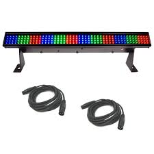 Static colors and rgb color mixing can be done with or without a dmx controller. Colorstrip Mini Color Wash Stage Bar Chauvet Light With 2 Dmx Cables Package Combo Chauvet Package 9