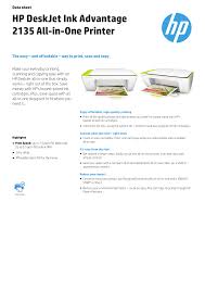 Check spelling or type a new query. Hp Deskjet Ink Advantage 2135 All In Manualzz