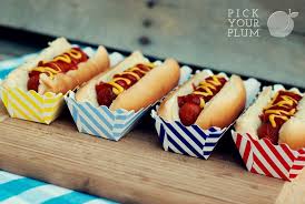 Hot Dog Boxes These Are Awesome So Fun For A Summer Bbq Hotdogboxes Bbqboxes Summer Bbq Party Birthday Bbq Party Food Hot Dogs
