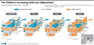 Trump calls afghanistan withdrawal 'a wonderful and positive thing to do' and criticizes biden's timeline by jason hoffman and devan cole , cnn updated 1:57 am et, mon april 19, 2021 Timeline Taliban S Sweeping Offensive