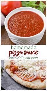 Homemade Pizza Sauce Recipe Pizza Sauce Homemade Homemade Pizza Pizza Sauce