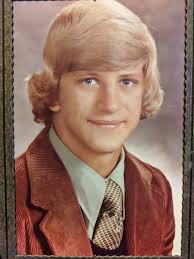 Class of '75 football seniors. The hair!