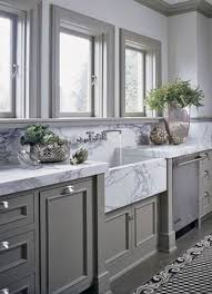 Unique Comely Dark Grey Cabinets Grey Trim Light Grey Walls Jamie39s In Light Grey And Dark Grey Kitchen Cuisine Moderne Decoration De Cuisine Cuisines Design