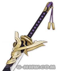 The mistsplitter reforged, for example, deals elemental damage based on the user's affinities. Inazuma 4star Weapon Set Unofficial Translated Desc Title Genshin Impact Leaks