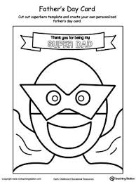 Father S Day Kids Art Craft Thank You For Being My Super Dad Design Your Own Superhero Father S Day Activities Craft Activities For Kids