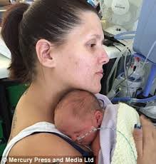 Paraplegic Natalie Garside desperate to be a mother has baby she longed for 