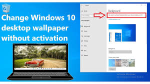 Change windows 10's desktop background. Windows 10 Tips And Tricks Change The Wallpaper On Unactivated Windows 10 All Ways Facebook