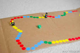 Playing board games in a classroom can benefit students immensely. Diy Board Game Busy Toddler