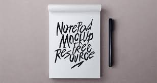 Notepad Psd Mockup Free Download Mockup Free Psd Mockup Psd Free Mockup